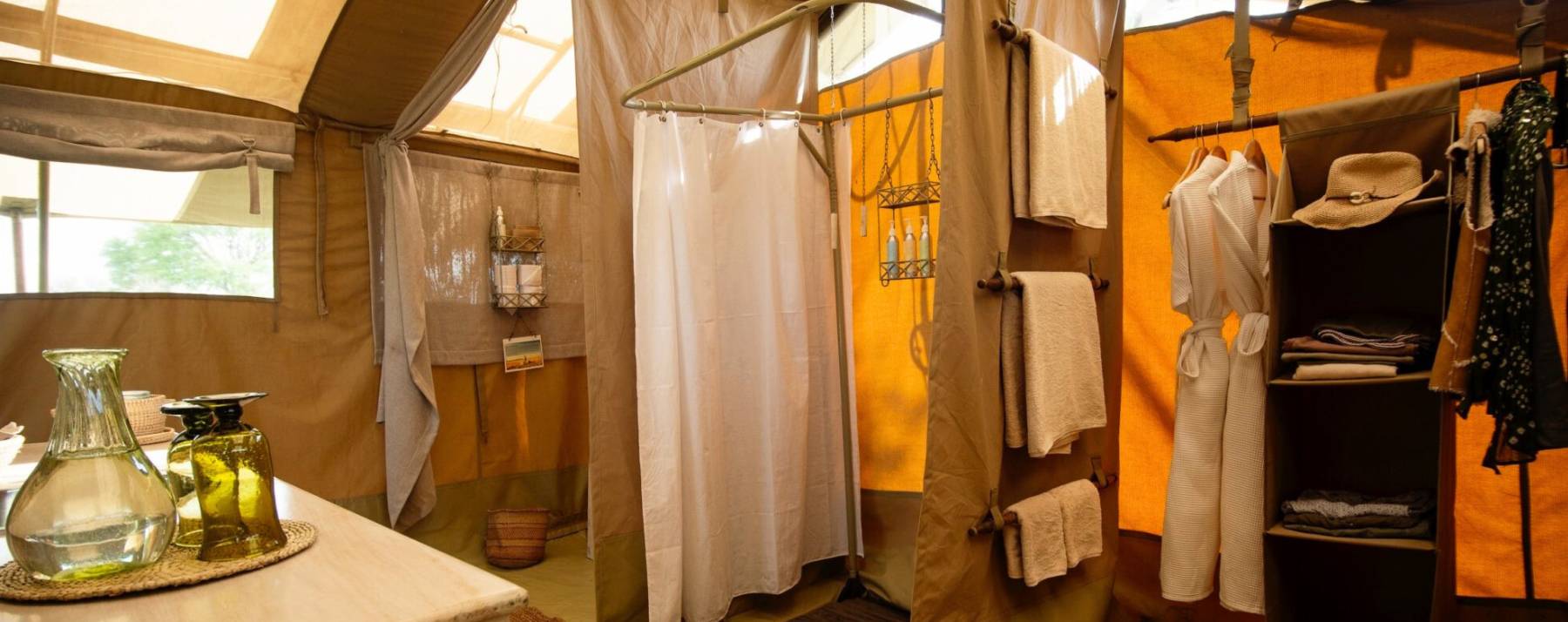 luxury toilets on safari in tanzania